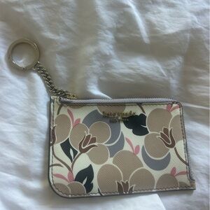 Kate Spade Multicolor Floral Key and Card Holder